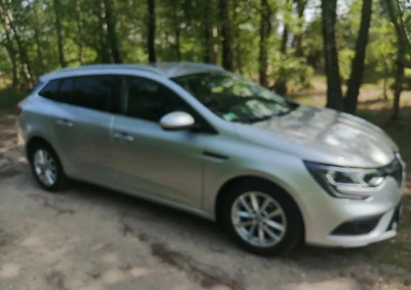 Renault Megane cena 42800 przebieg: 115000, rok produkcji 2017 z Zgierz małe 497